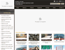Tablet Screenshot of polyurethaneglue-china.com